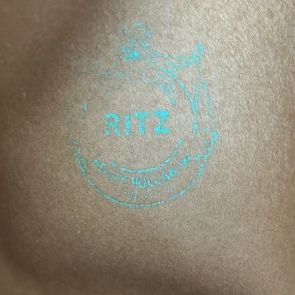 Vintage Matte Fashions Paris-Rome-London Feathered Felt Fedora 22 - Picture 7 of 7